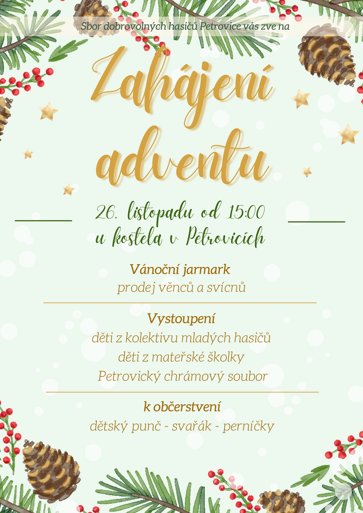 Zahájení adventu